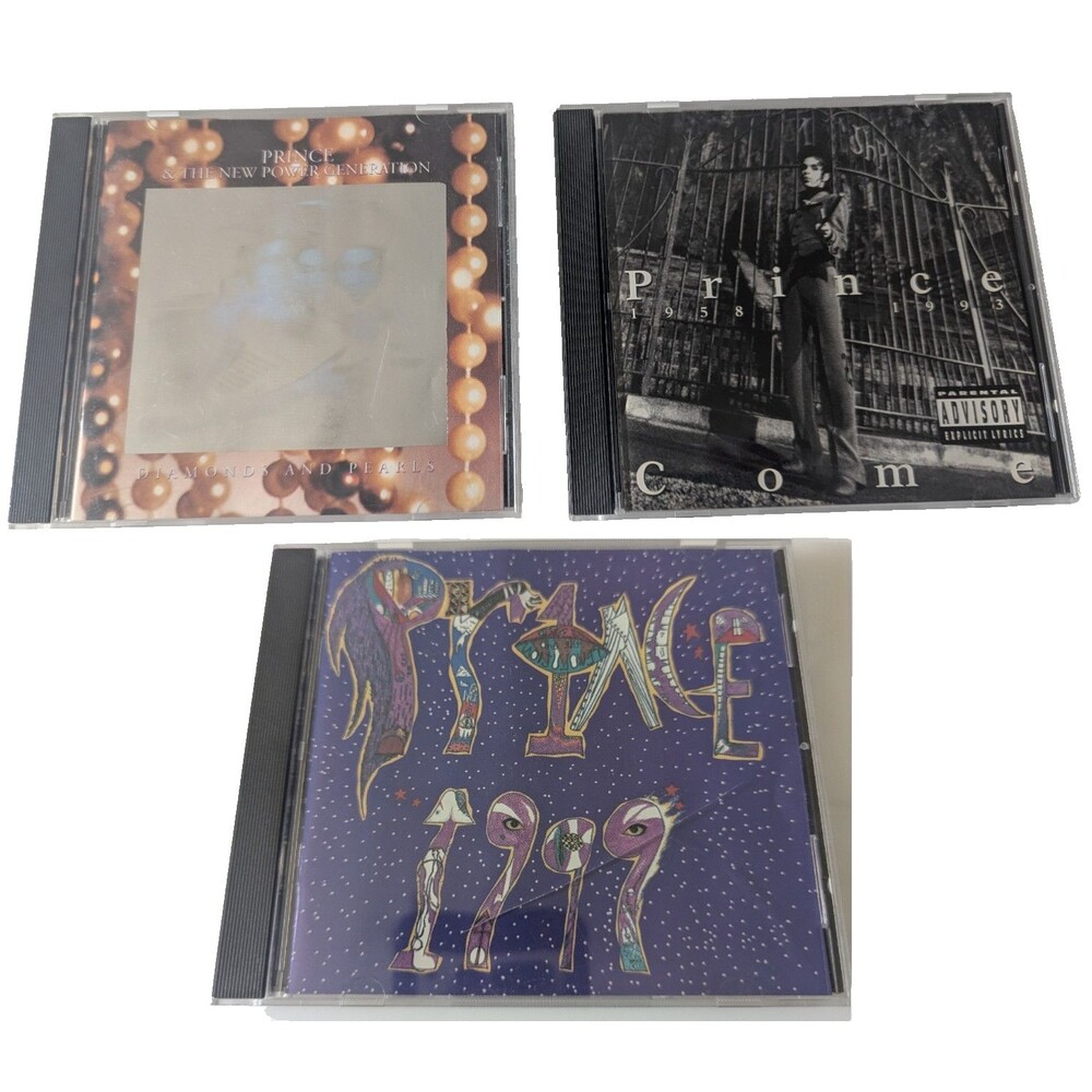 Prince 3 CD Lot -  1999, Come and Diamonds & Pearls (1982-1993)